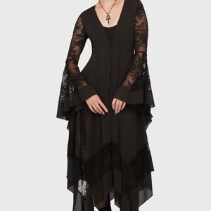 Killstar Misty Night Maxi Dress